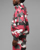 Loiter X WWE Dudley Boyz Camo Zip Jacket Red Camo