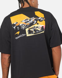 Mitchell & Ness X Mclaren Showcase Boxy T-Shirt Washed Black