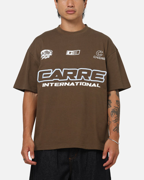 Carre C3 Logo T-Shirt Brown