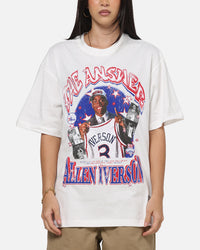 Mitchell & Ness Allen Iverson Star Burster T-Shirt Vintage White
