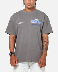 Saint Morta Rise Up Boxy T-Shirt Washed Charcoal