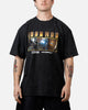73Studio Marvel Iron Man T-Shirt Black Acidwash