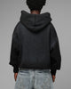 Loiter Inferno Zip Hoodie Black
