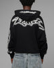 Loiter Dog Pound Airbrush Zip Hoodie Black