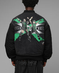 Loiter X WWE DX Generation Bomber Jacket Black