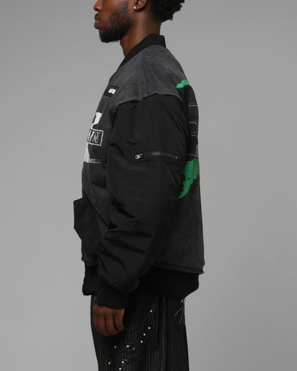 Loiter X WWE DX Generation Bomber Jacket Black