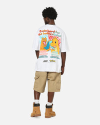 The Pokémon Collection By 73Studio Charizard T-Shirt White