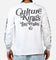Culture Kiings Las Vegas Long Sleeve T-Shirt White