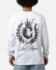 Culture Kings Smoke Long Sleeve T-Shirt White