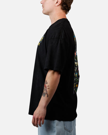 73Studio X Warcraft: How Big Is Your Sack T-Shirt Black Acidwash