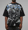 Loiter Airbrush Panther T-Shirt Black
