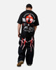 UFC By Culture Kings Georges St-Pierre Goat T-Shirt Black Acidwash