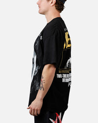 UFC By Culture Kings Amanda Nunes Goat T-Shirt Black Acidwash