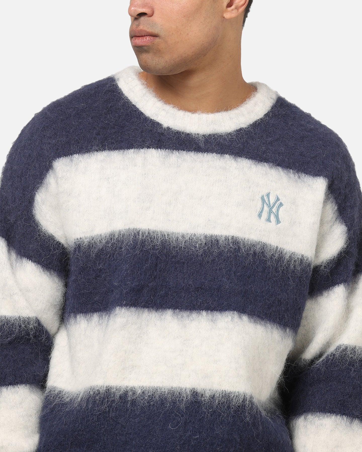 Majestic Athletic New York Yankees Block Stripe Knit Jumper