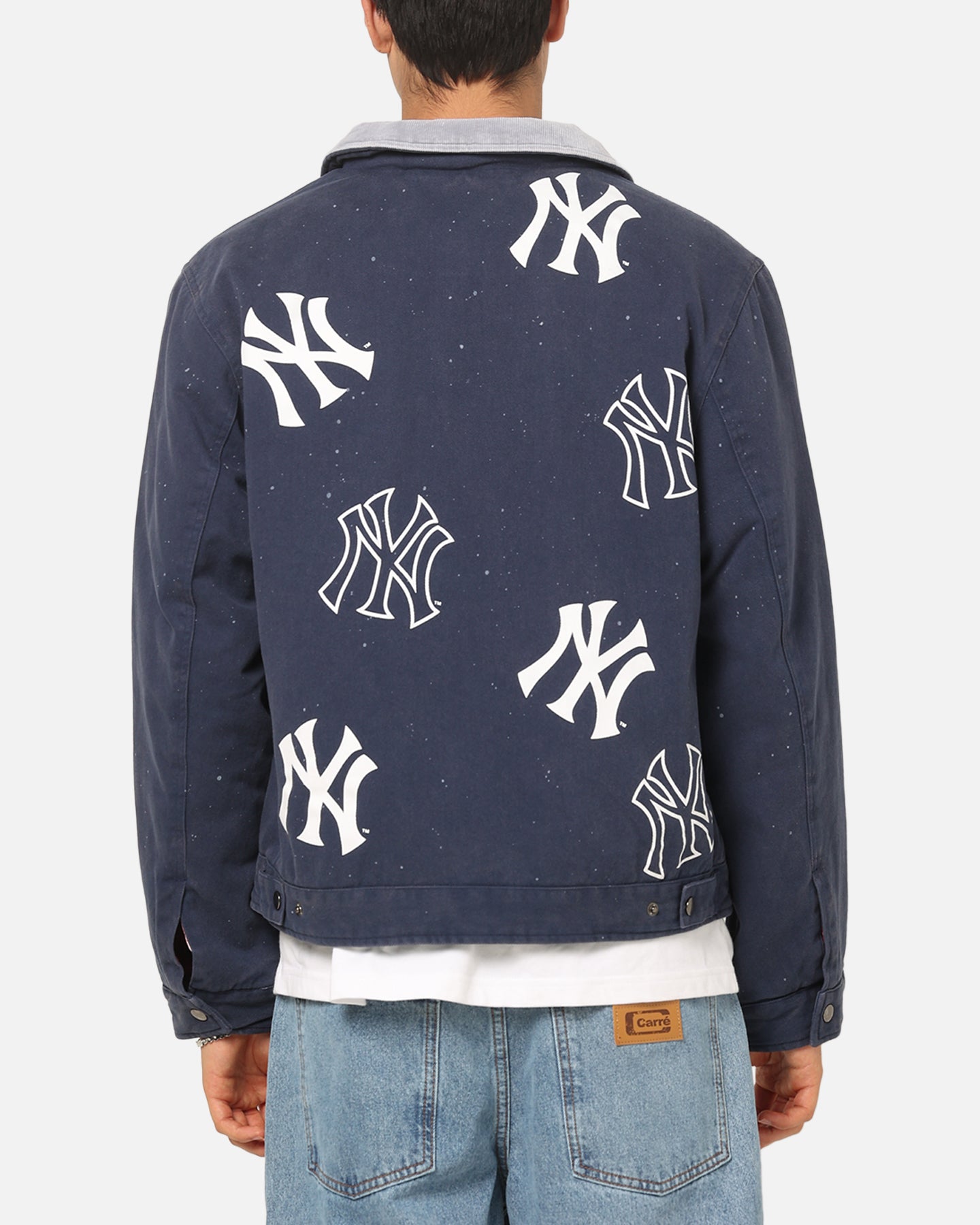 Majestic Athletic New York Yankees Paint Splat Carpenter Jacket