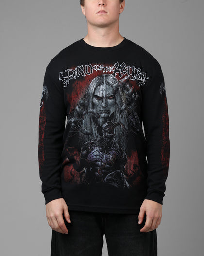 Loiter Marvel Knull Long Sleeve T-Shirt Black