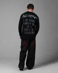 Loiter Marvel Knull Long Sleeve T-Shirt Black