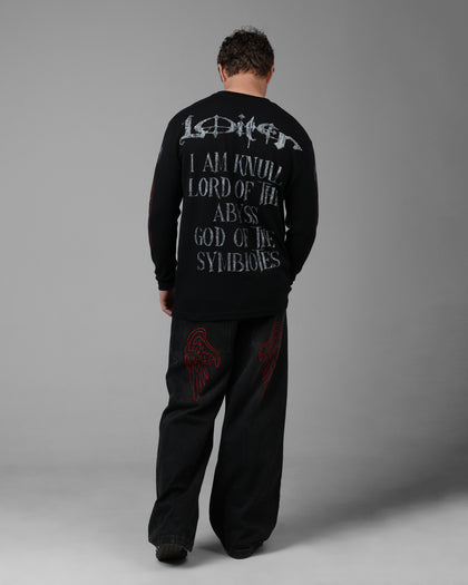 Loiter Marvel Knull Long Sleeve T-Shirt Black