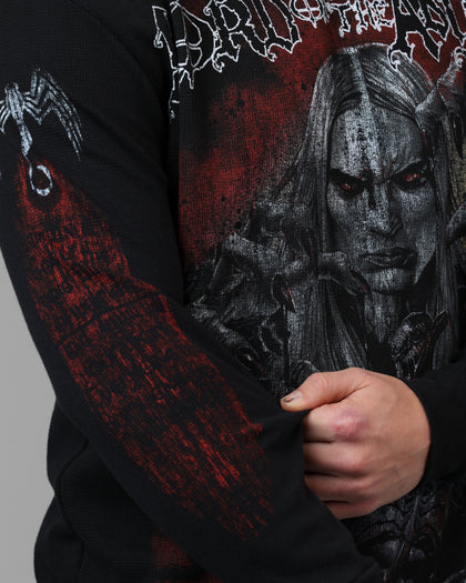 Loiter Marvel Knull Long Sleeve T-Shirt Black