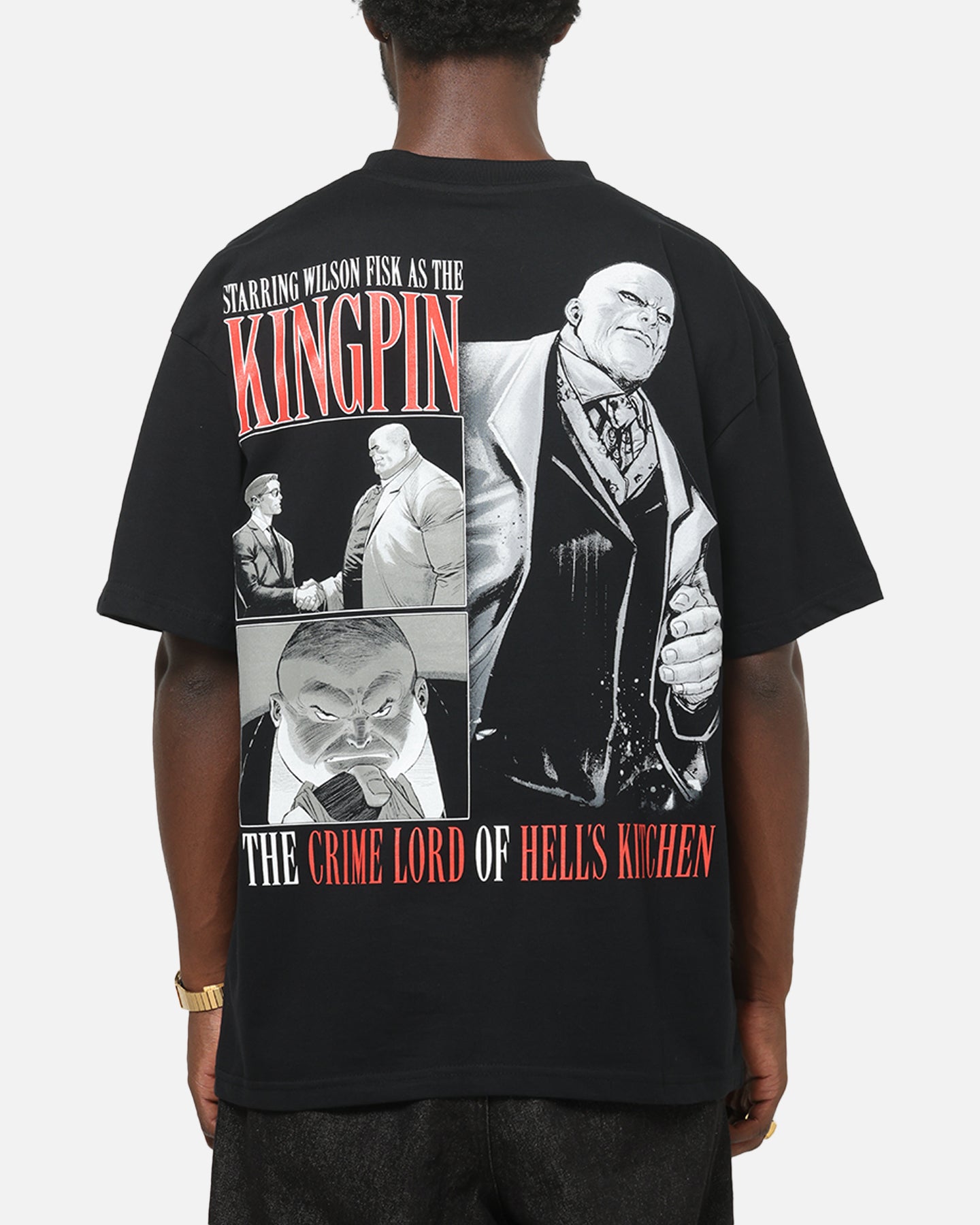 73Studio Marvel King Pin T-Shirt Black | Culture Kings