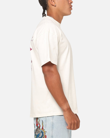 Ed Hardy Sacred Heart T-Shirt Off White