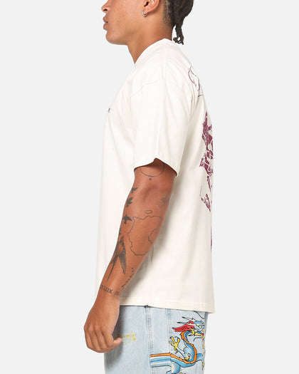 Ed Hardy Sacred Heart T-Shirt Off White