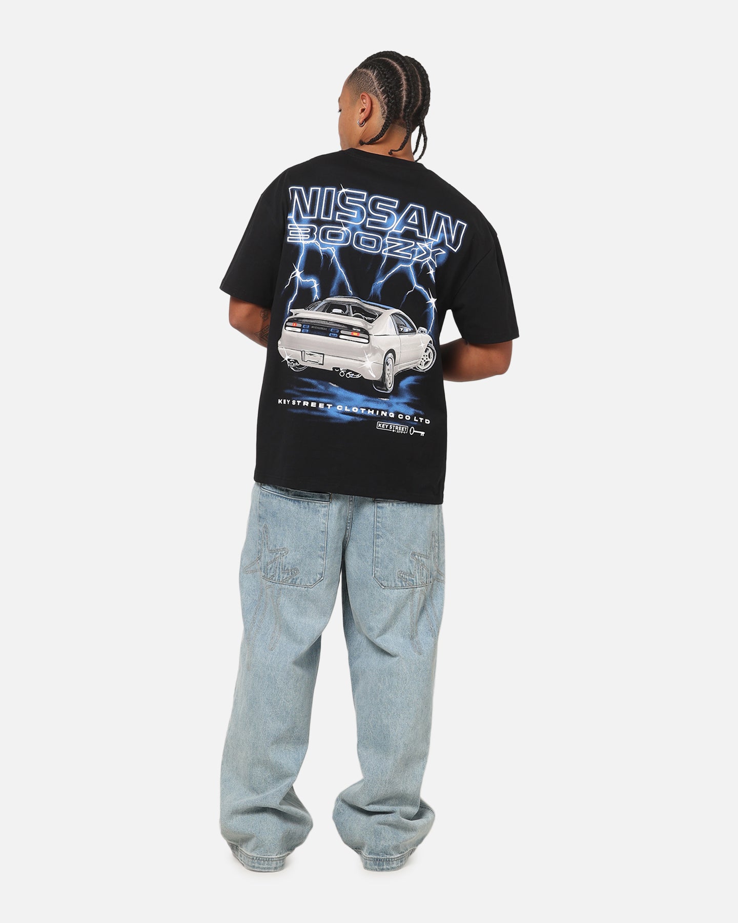 Key Street 300ZX T-Shirt Black | Culture Kings