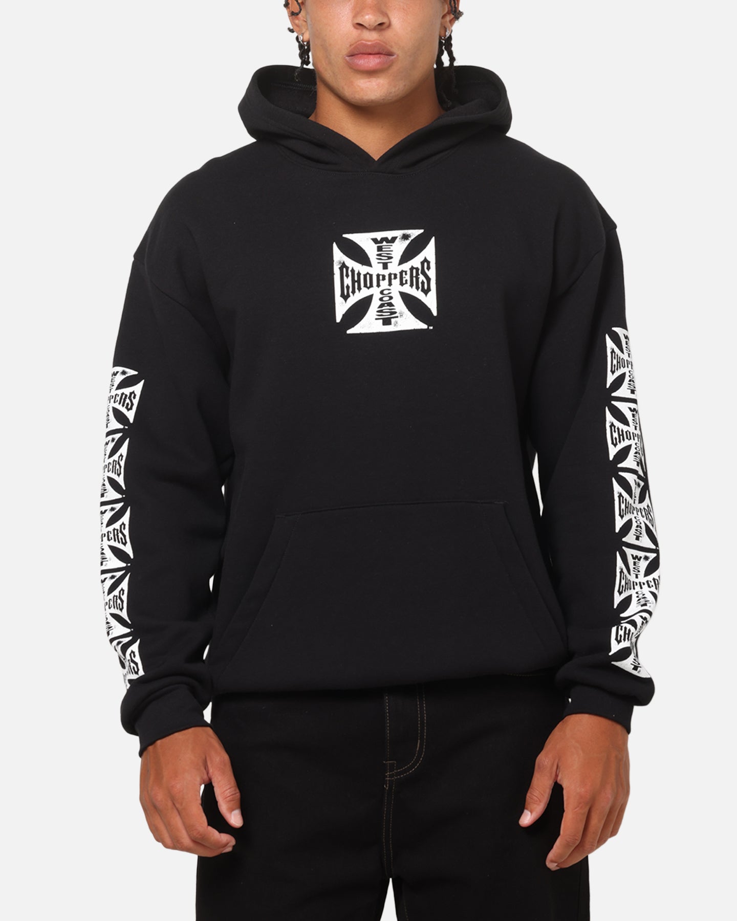 West Coast Choppers Core Logo Hoodie Black | Culture Kings
