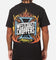 West Coast Choppers Skew Logo Flames T-Shirt Black