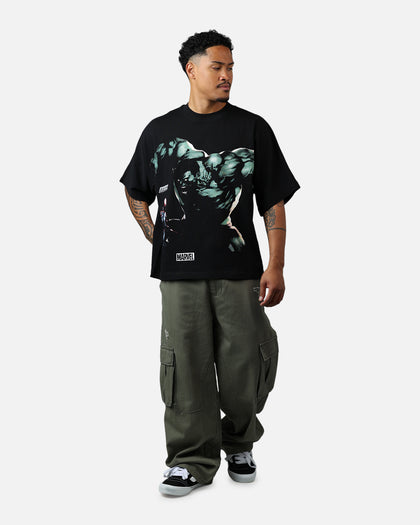 73Studio Marvel Hulk Vs Spider-Man T-Shirt Black