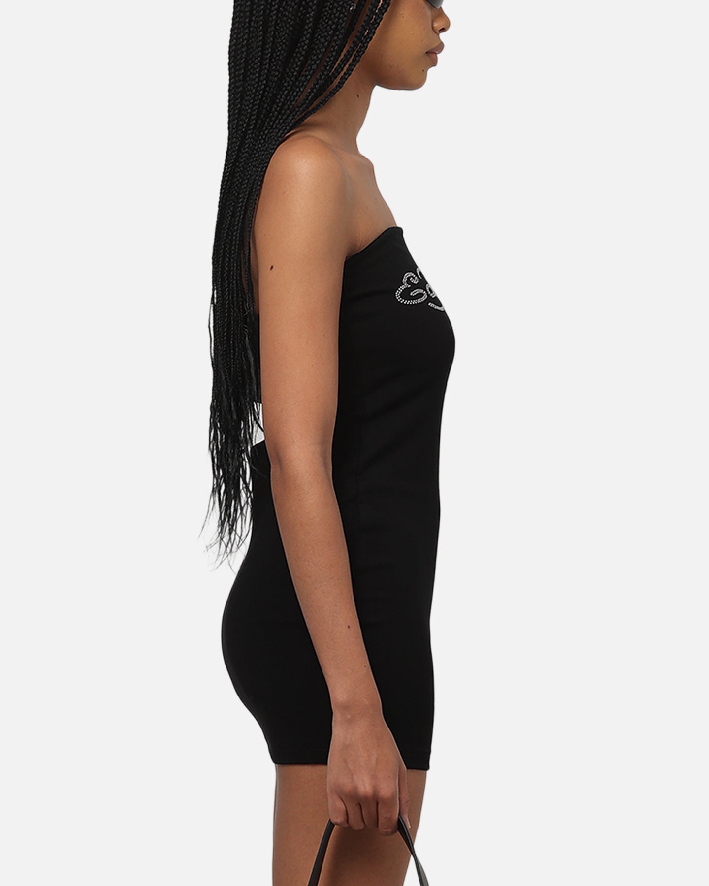 Ed Hardy Women's Butterfly Strapless Dress Black | Culture Kings