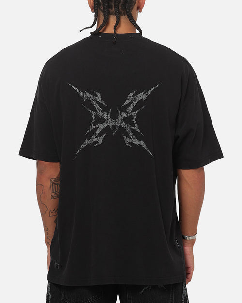 Saint Morta La Familia T-Shirt Washed Black