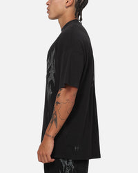 Saint Morta La Familia T-Shirt Washed Black