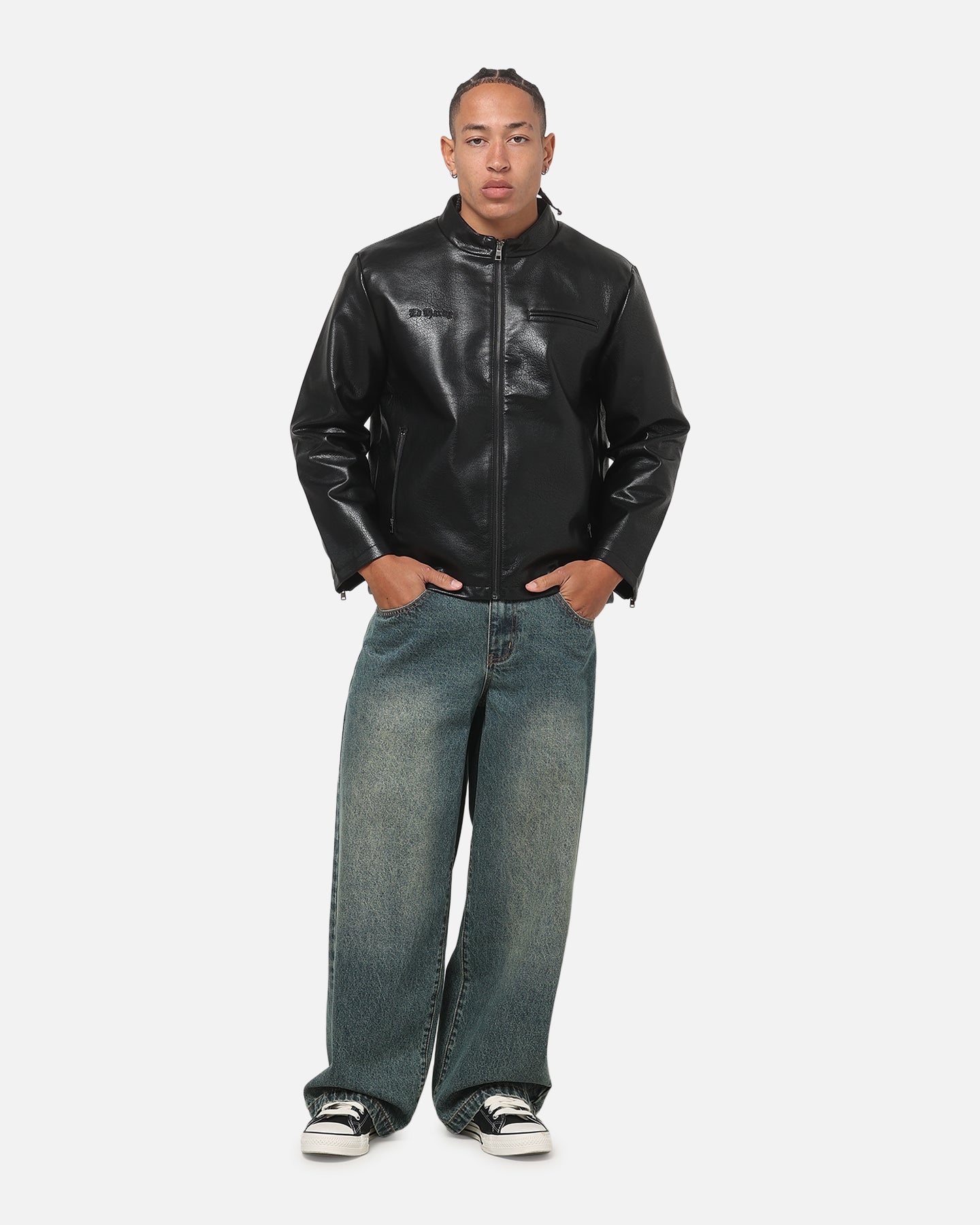Ed Hardy Fury Biker Jacket Black | Culture Kings