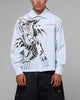 Loiter Blue Eyes Button Up Shirt Blue Stripe