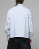 Loiter Blue Eyes Button Up Shirt Blue Stripe