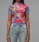 Loiter Women's Dark Magician Girl Mesh T-Shirt Pink Camo