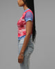 Loiter Women's Dark Magician Girl Mesh T-Shirt Pink Camo