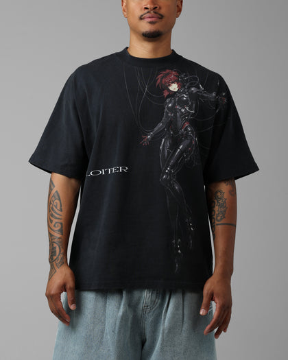 Loiter Spectre Vintage T-Shirt Black
