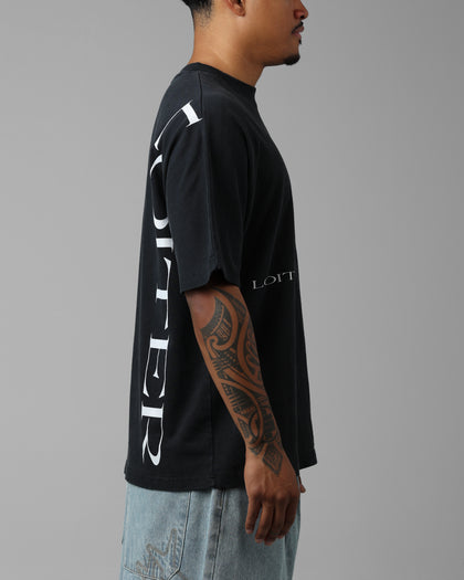 Loiter Spectre Vintage T-Shirt Black