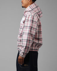 Loiter Racer Work Jacket Pink Plaid