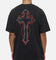 Saint Morta Bastile Boxy T-Shirt Washed Black