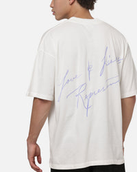 Represent Love And Kisses T-Shirt Flat White