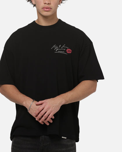 Represent Love And Kisses T-Shirt Jet Black