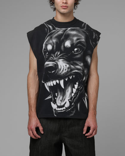 Loiter Body Shop Muscle T-Shirt Black