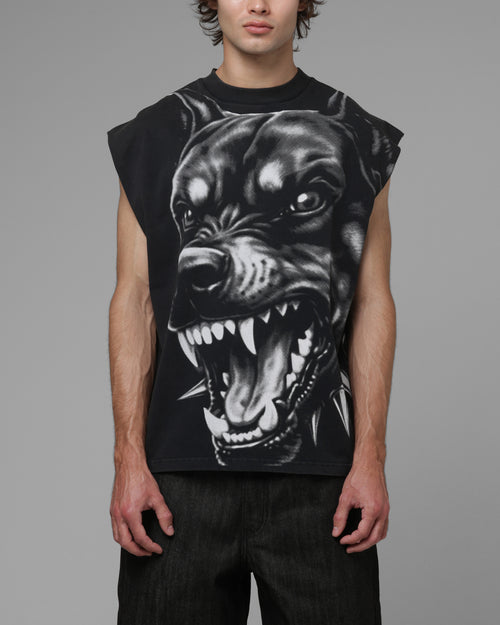 Loiter Body Shop Muscle T-Shirt Black