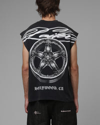 Loiter Body Shop Muscle T-Shirt Black