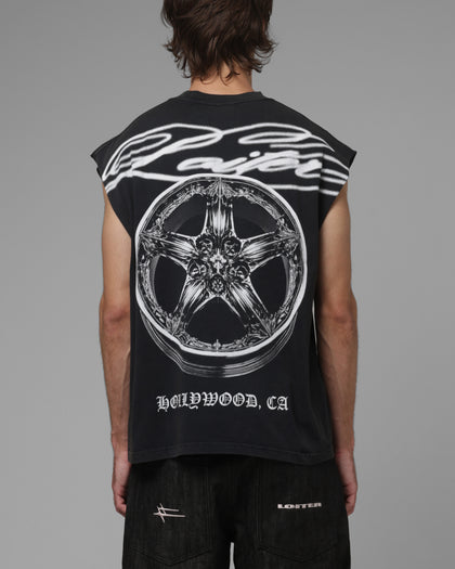 Loiter Body Shop Muscle T-Shirt Black