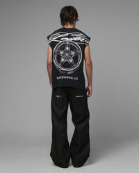 Loiter Body Shop Muscle T-Shirt Black