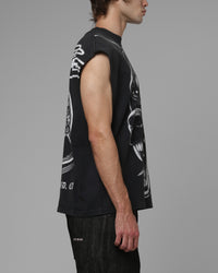 Loiter Body Shop Muscle T-Shirt Black
